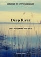 Deep River (Duet for Tenor and Bass solo) Vocal Solo & Collections sheet music cover